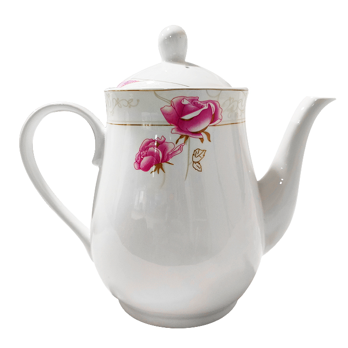 锦辉104#大花陶瓷茶壶