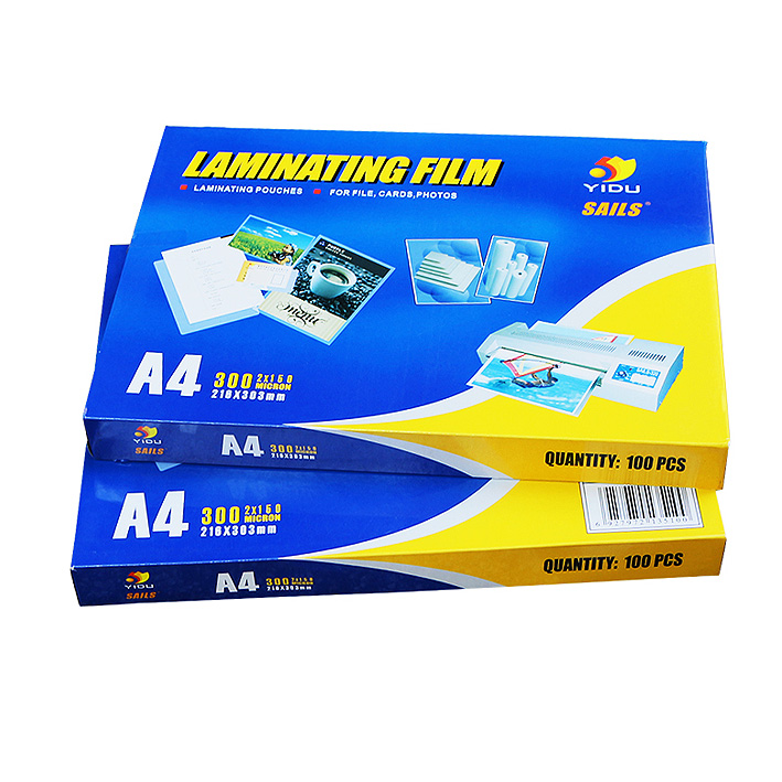 千帆A4过塑胶（厚）100张/包