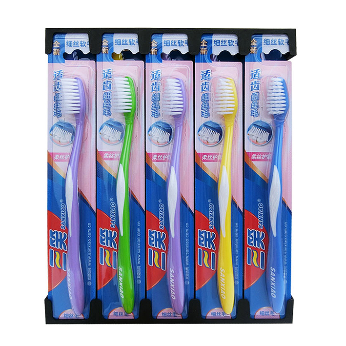 三笑软毛牙刷