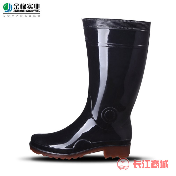 金橡男装防滑中筒水鞋