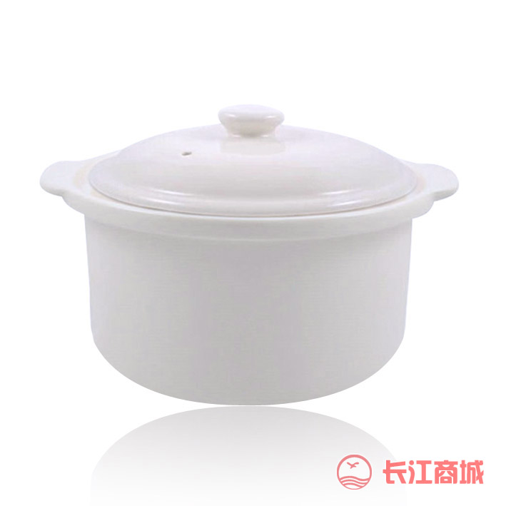 白瓷汤煲28cm