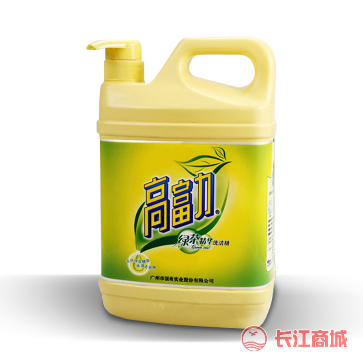 高富力1.5KG天然绿茶洗洁精