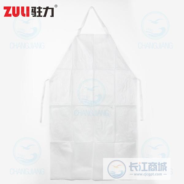一次性围裙 驻力 乳白色