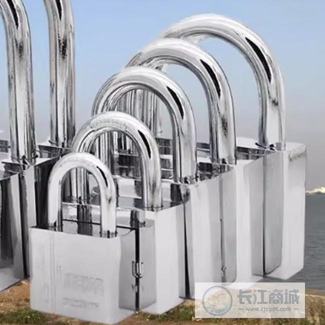 把不锈钢挂锁 匠心 60mm不锈钢长梁挂锁