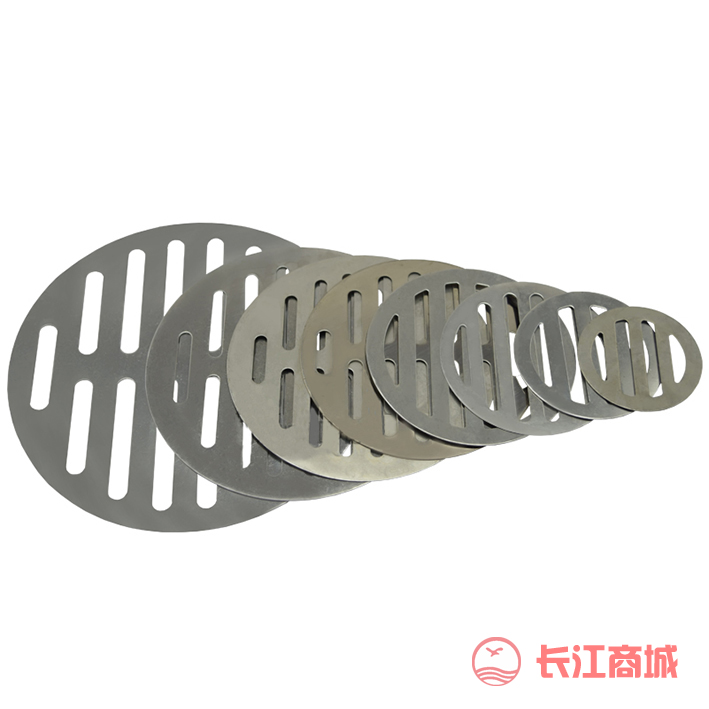 圆形不锈钢地漏片 3.5寸