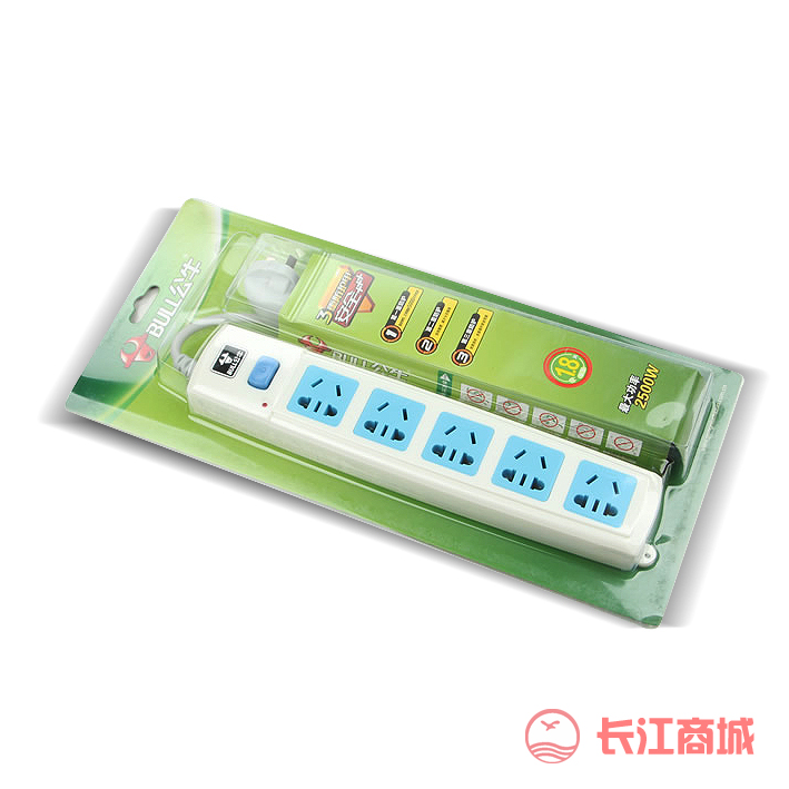 公牛GN-602多用插座（3米线）